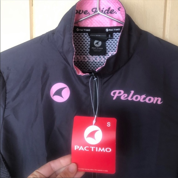 Peloton x Pactimo Divide Wind Cycling Jacket - Picture 2 of 9
